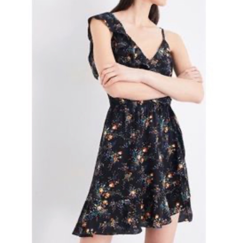Sandro Paris 100% Silk Spring Dress